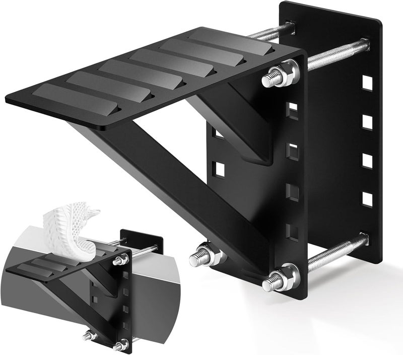 GADFISH Trailer Step, Trailer Step Mount, Boat Trailer Steps, Heavy Duty Step Holder, Suitable for 3 x 6 inches Trailer Frame, Holds up to 150 LBS, Black - Image 1